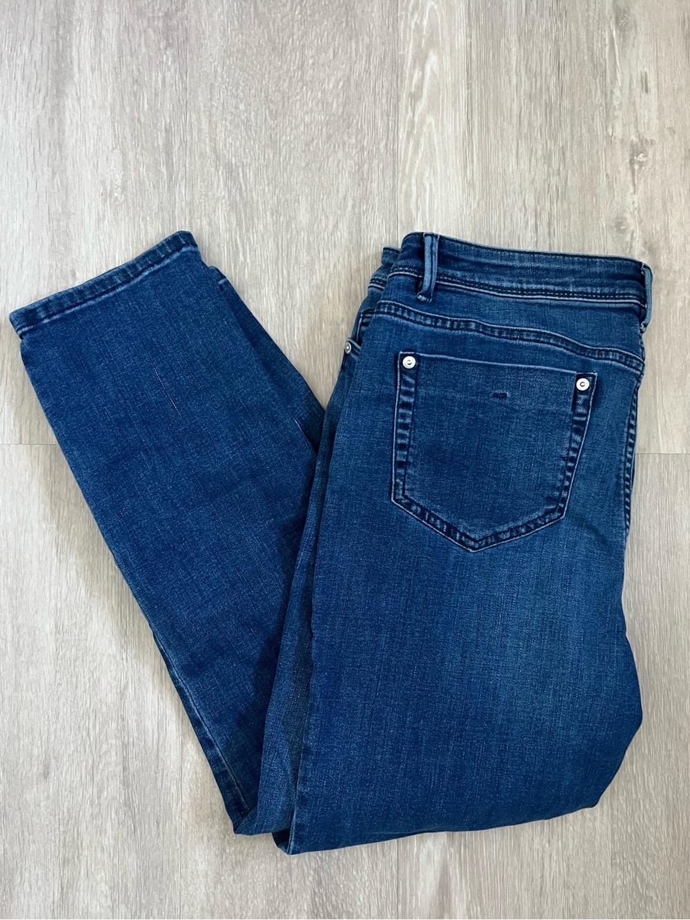 J. Jill Denim authentic fit Dark Blue Slim Ankle Jeans 10